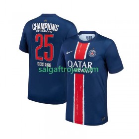 Paris Saint-Germain PSG Champion Fodboldtrøjer Hjemmebanesæt 2024/25 Kort ærmer